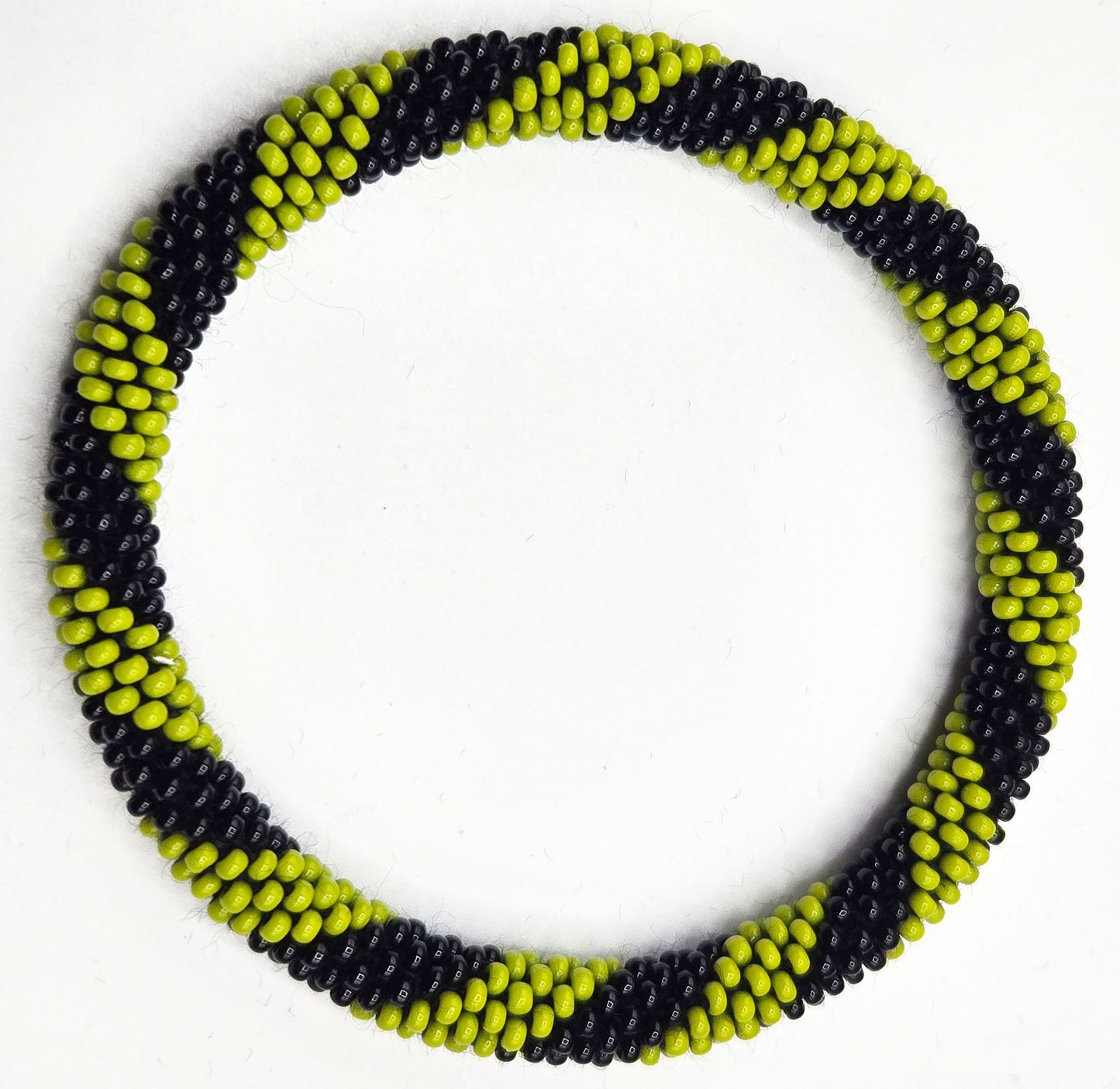 Set of 2, Handmade Glass Beaded Nepal Boho Crochet Bracelets Bangle | Glass seed bead crochet bracelet| Women Fashion Handmade Beaded Jewelry Boho Accessories
