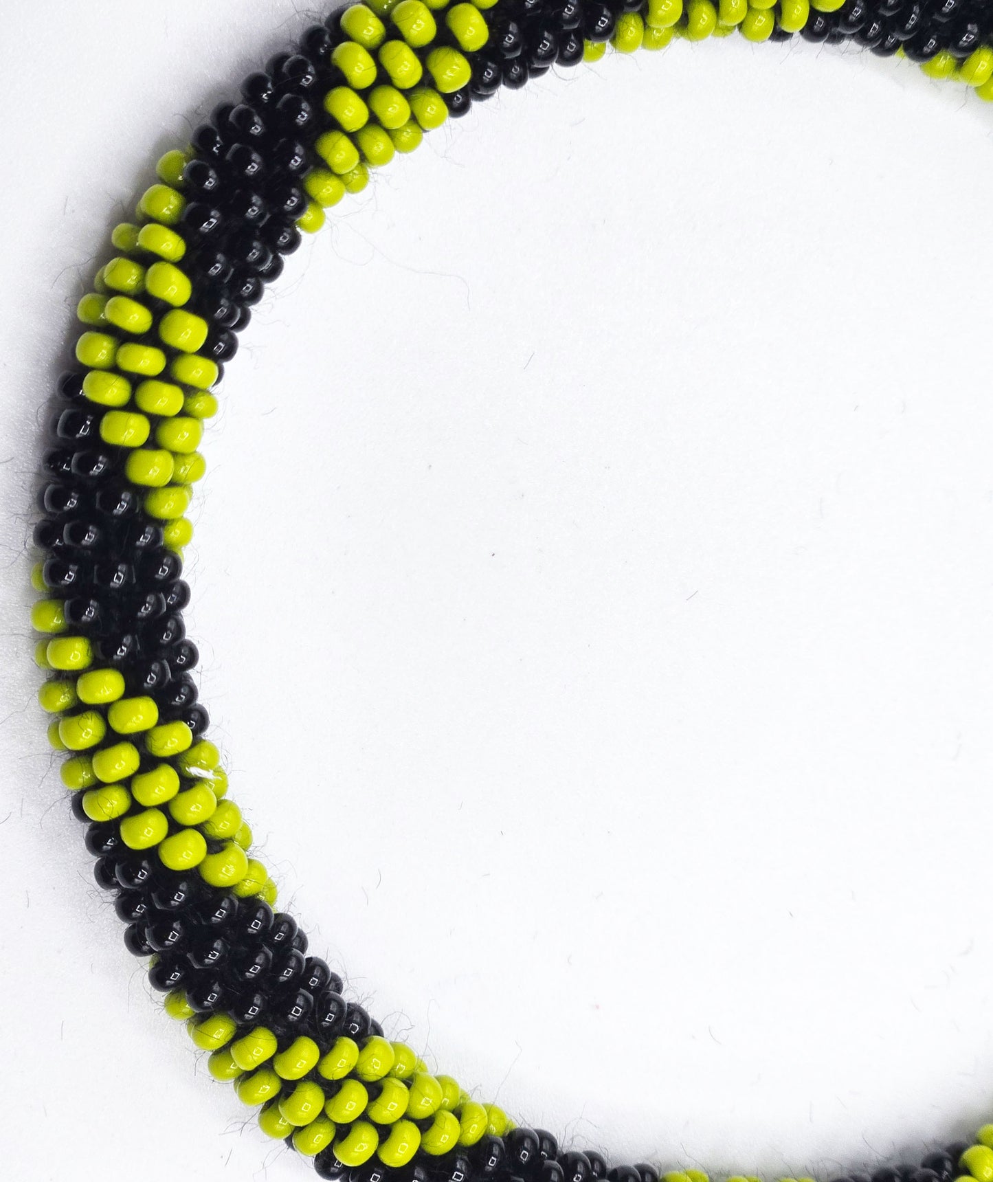 Set of 2, Handmade Glass Beaded Nepal Boho Crochet Bracelets Bangle | Glass seed bead crochet bracelet| Women Fashion Handmade Beaded Jewelry Boho Accessories