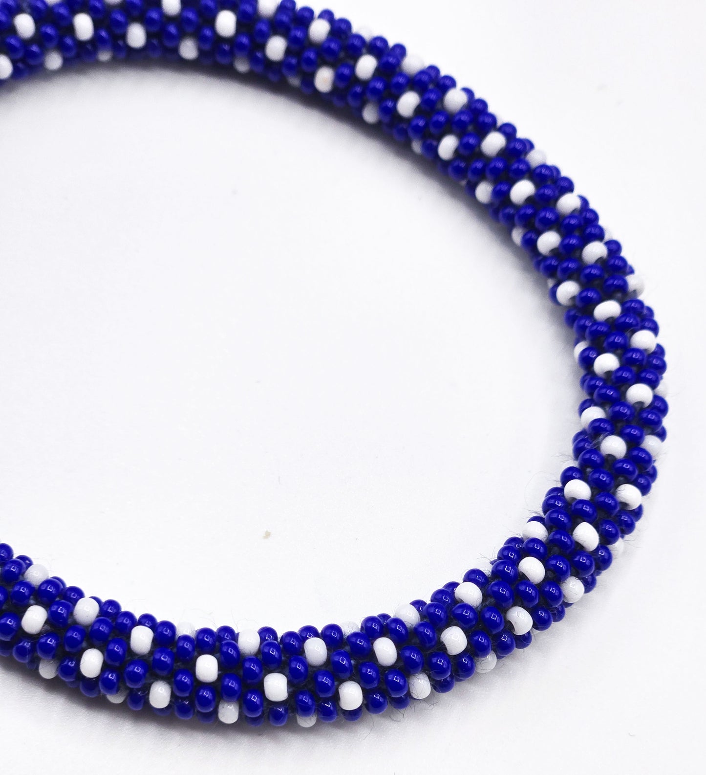 Set of 2, Handmade Glass Beaded Nepal Boho Crochet Bracelets Bangle | Glass seed bead crochet bracelet| Women Fashion Handmade Beaded Jewelry Boho Accessories