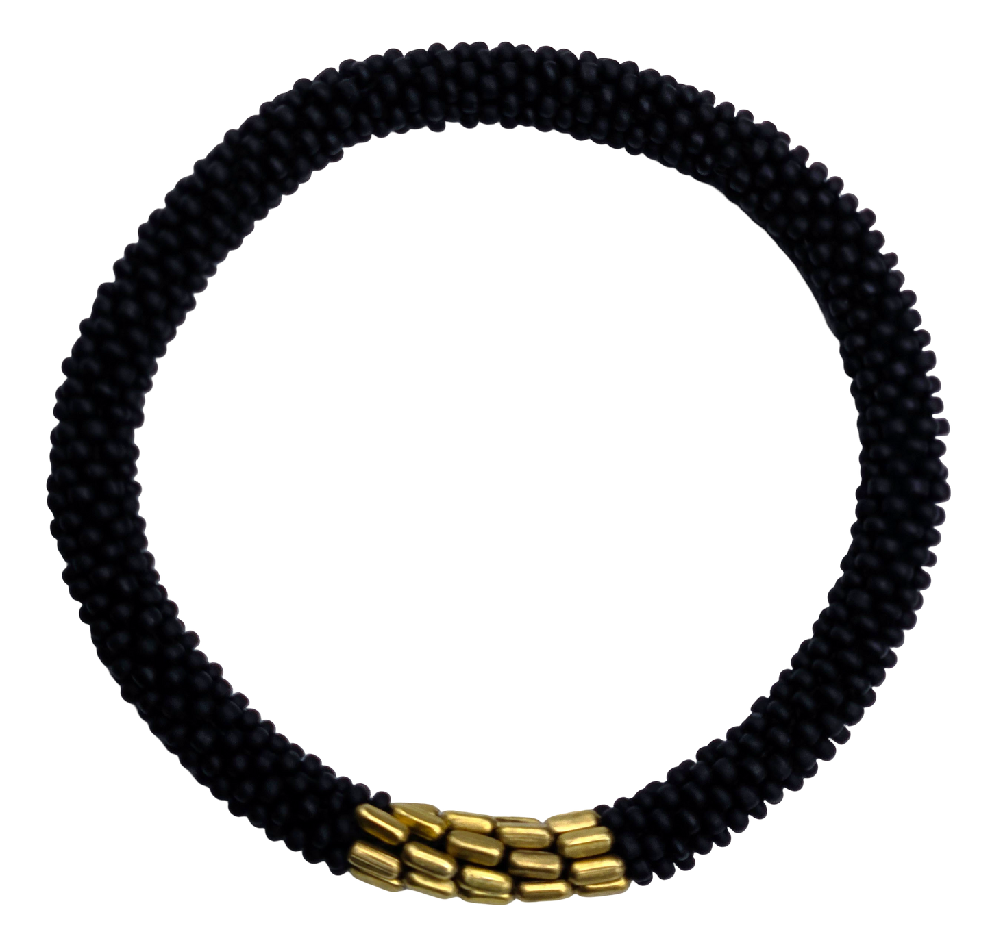 Boho Beaded Bracelets – Set of 2 Handmade Nepal Seed Bead Bangles | Women’s Fashion Jewelry