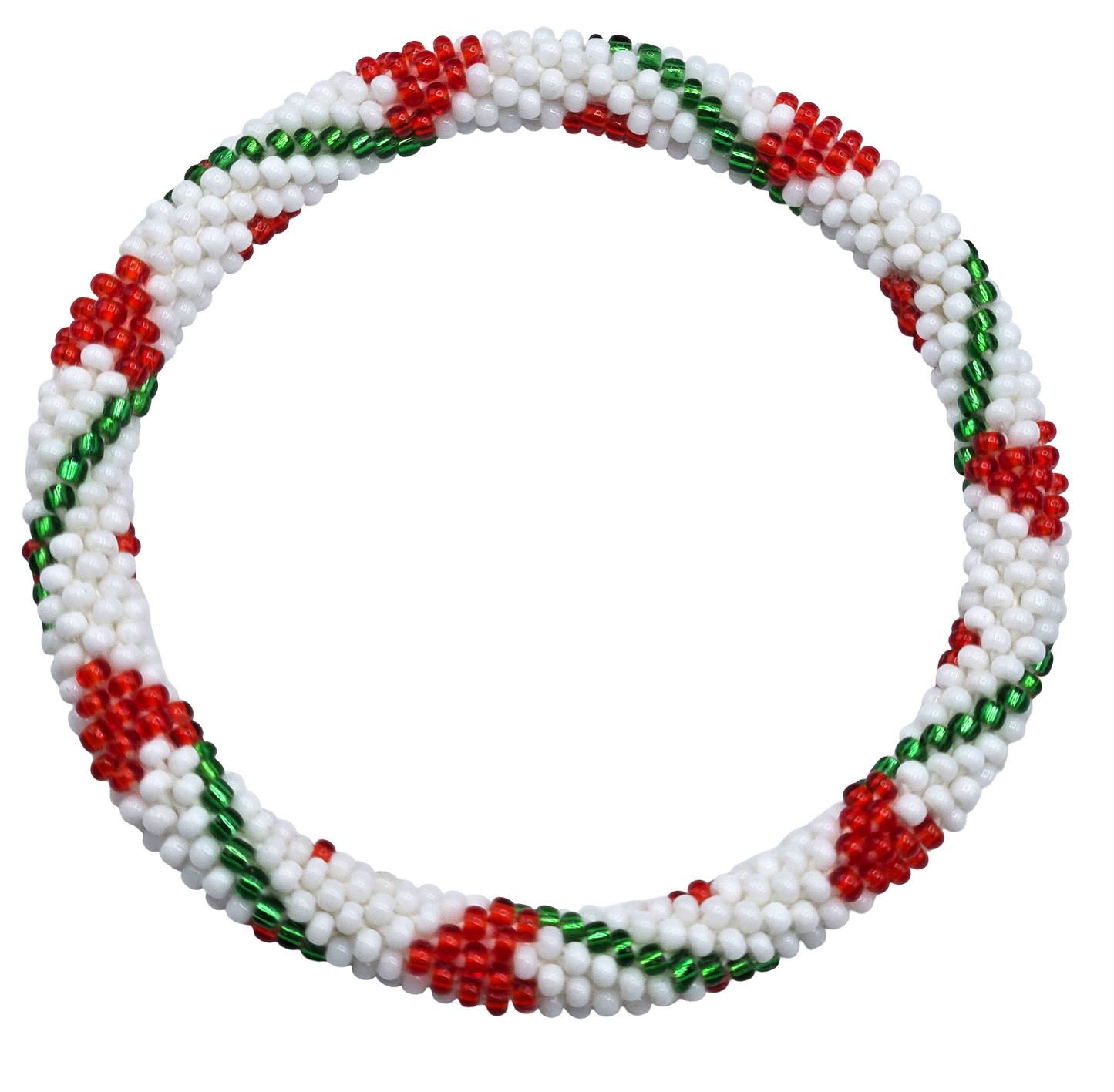 Set of 2, Handmade Glass Beaded Nepal Boho Crochet Bracelets Bangle | Glass seed bead crochet bracelet| Women Fashion Handmade Beaded Jewelry Boho Accessories