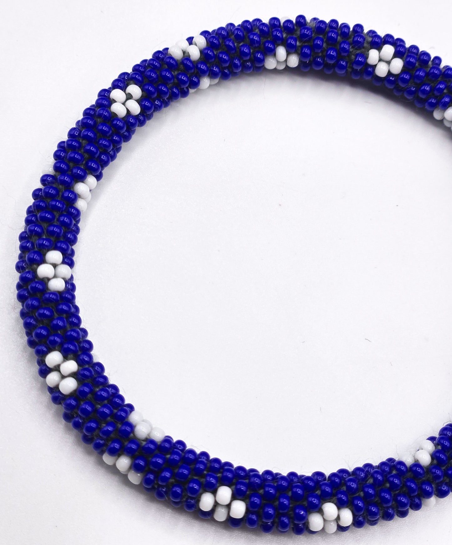 Set of 2, Handmade Glass Beaded Nepal Boho Crochet Bracelets Bangle | Glass seed bead crochet bracelet| Women Fashion Handmade Beaded Jewelry Boho Accessories