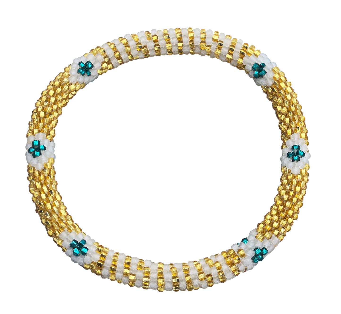 Boho Beaded Bracelets – Set of 2 Handmade Nepal Seed Bead Bracelets | Women’s Fashion Jewelry