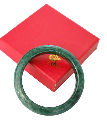 Handmade Onyx Marble GREEN Color Bangle Bracelet: Elegant Stone Jewelry