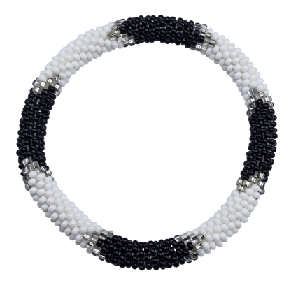 Boho Beaded Bracelets – Set of 2 Handmade Nepal Seed Bead Bangles | Women’s Fashion Jewelry