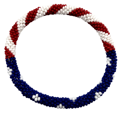 Set of 2, Handmade Glass Beaded Nepal Boho Crochet Bracelets Bangle | Glass seed bead crochet bracelet| Women Fashion Handmade Beaded Jewelry Boho Accessories