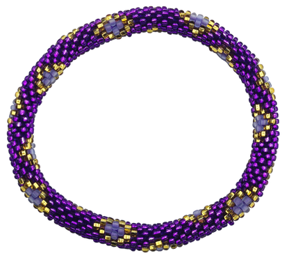 Boho Beaded Bracelets – Set of 2 Handmade Nepal Seed Bead Bangles | Women’s Fashion Jewelry